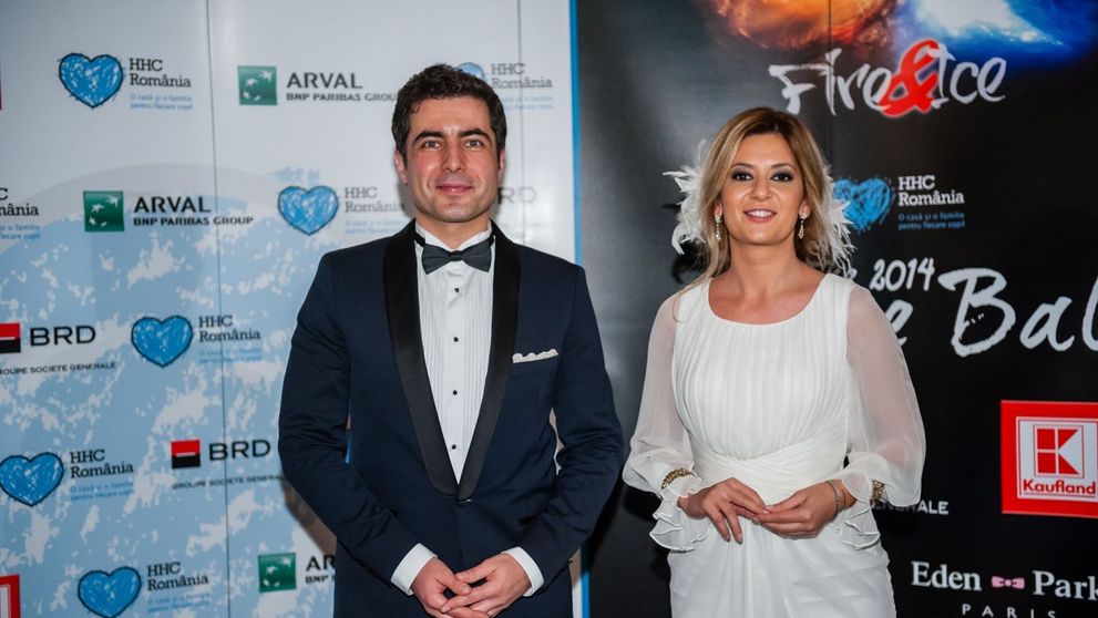Jurnalistii Amalia Enache si Cristian Leonte, pentru a doua oara gazdele Hope Ball