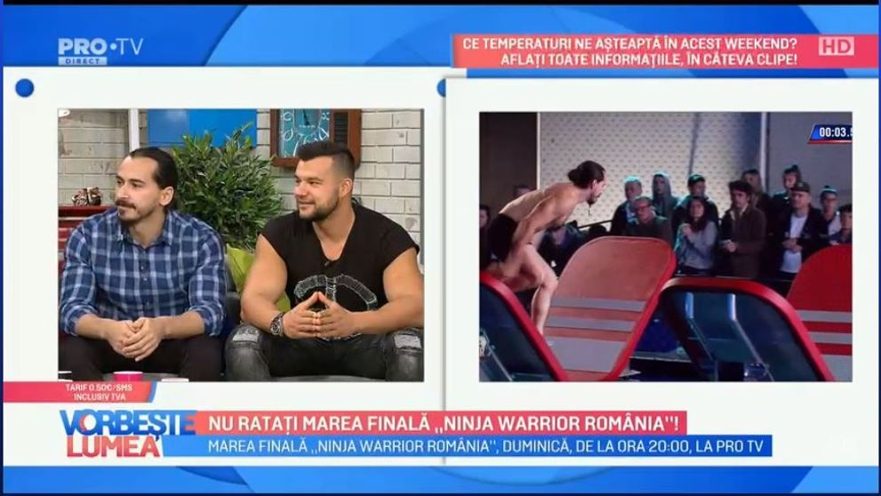 VIDEO Ce spun semifinaliștii Ninja Warrior, înainte de marea finală