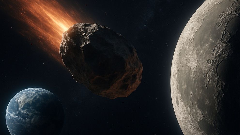Un asteroid ar putea lovi Luna! Când ar avea loc impactul și ce efecte dezastruoase sunt prevăzute
