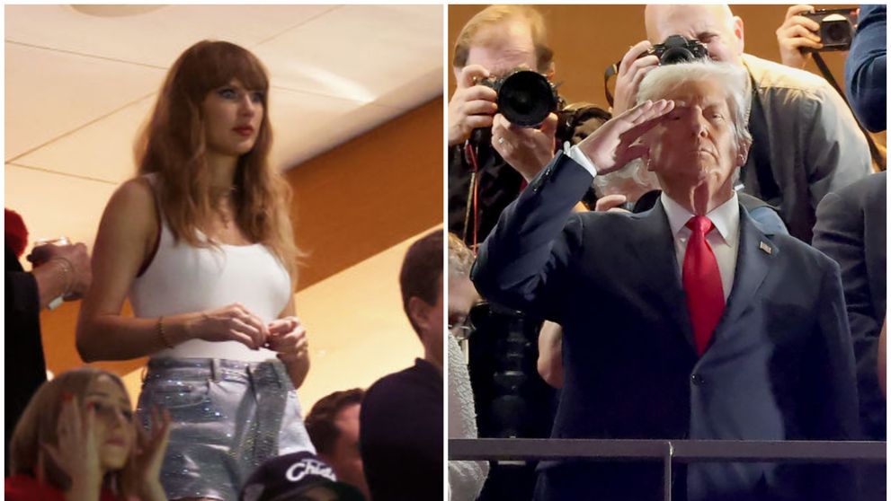 „Razboiul Donald Trump – Taylor Swift”, în plină desfășurare la Super Bowl: cântăreața huiduită, Donald Trump ovaționat de public