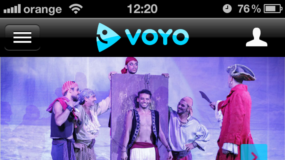 Alo, sunt eu, aplicatia Voyo.ro de iPhone!