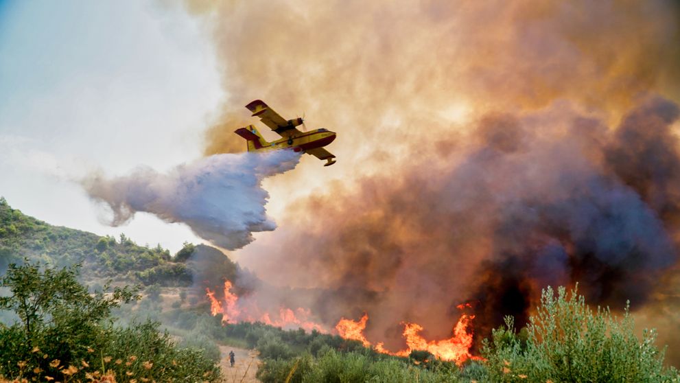 O femeie a aruncat o țigară și a incendiat o întreagă insulă din Grecia. Ce urmează acum pentru ea