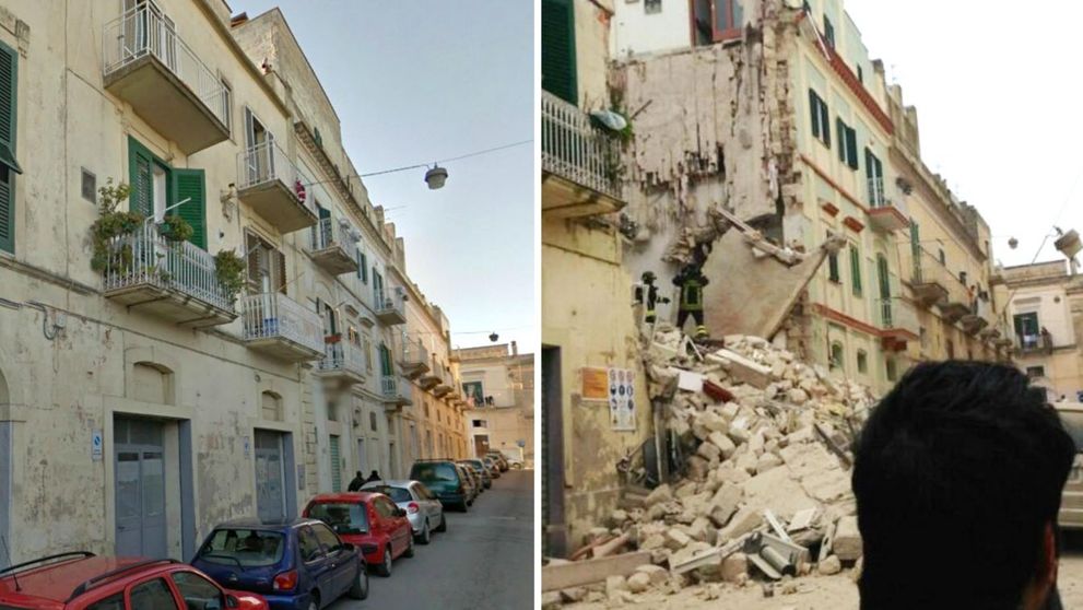 Un roman, erou in Italia, dupa ce a salvat viata unei femei dintr-o cladire inainte sa se prabuseasca