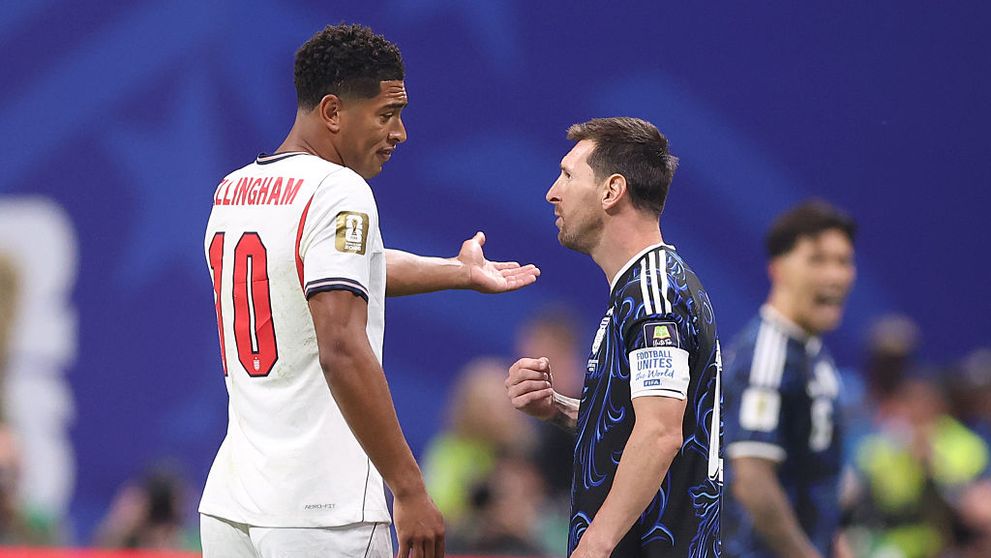 Jude Bellingham, confruntare virală cu Messi, în semifinala Cupei Mondiale. Ce și-au spus, răstit, cei doi fotbaliști