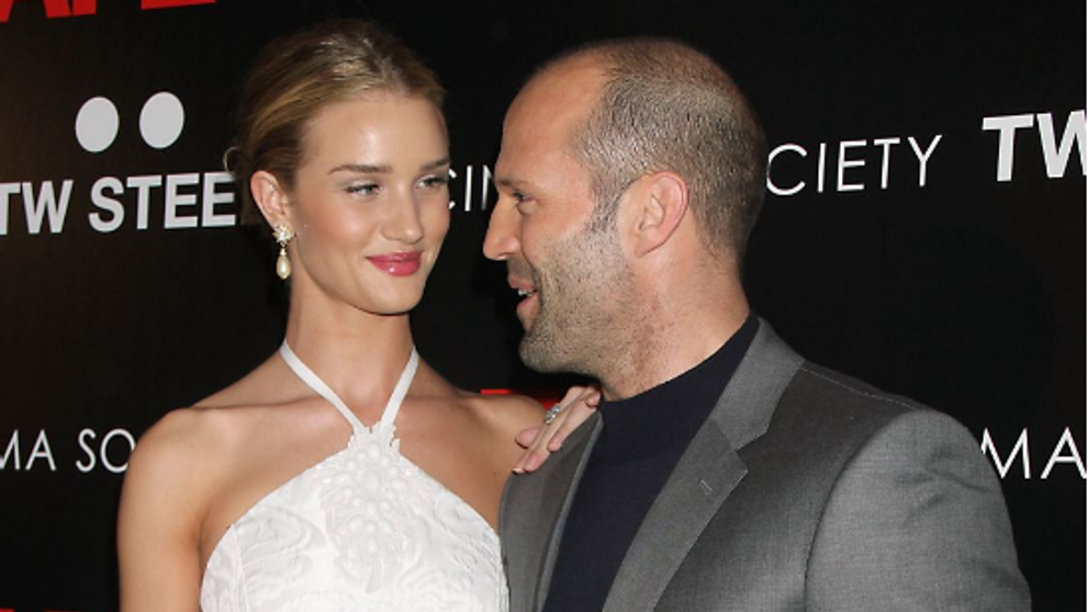 Are una dintre cele mai sexy iubite, dar Rosie Huntington-Whiteley nu a fost singura. Cuceririle lui Jason Statham