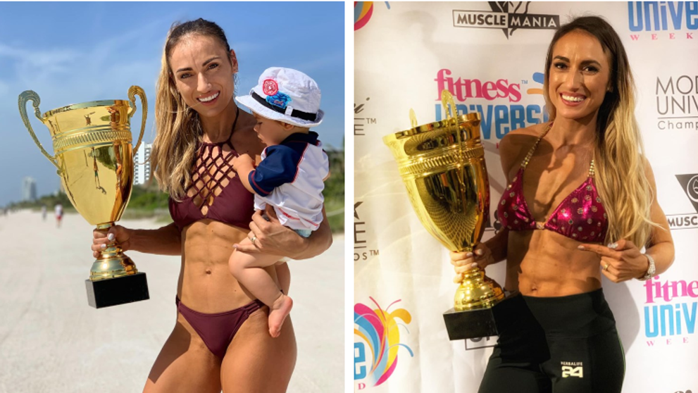 Anca Bucur, a 6-a oară Miss Fitness Universe! Cum a câștigat, împărțindu-se între grija pentru bebeluș și concurs