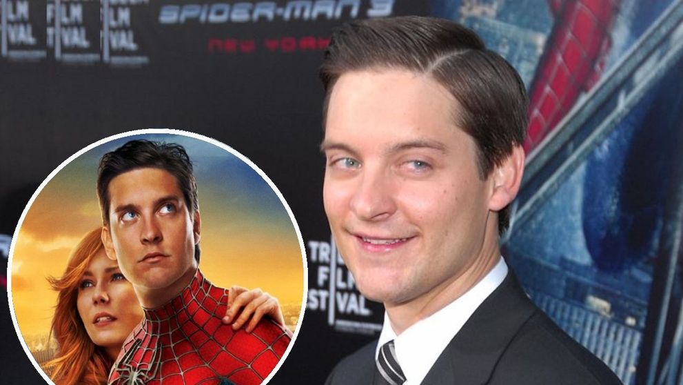 Tobey Maguire (Spider Man) și-a scos fiul de zece ani în oraș. Cum arată „omulețul păianjen”