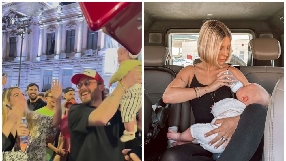 Ana Baniciu, luată la rost după ce și-a luat fiul de patru luni la o petrecere. Soțul cântăreței a intervenit cu o explicație, după ce oamenii s-au certat de-a dreptul prin comentarii