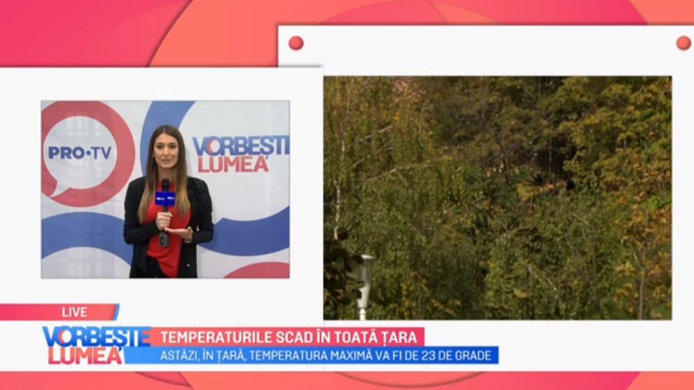 VIDEO Temperaturile scad în toată țara