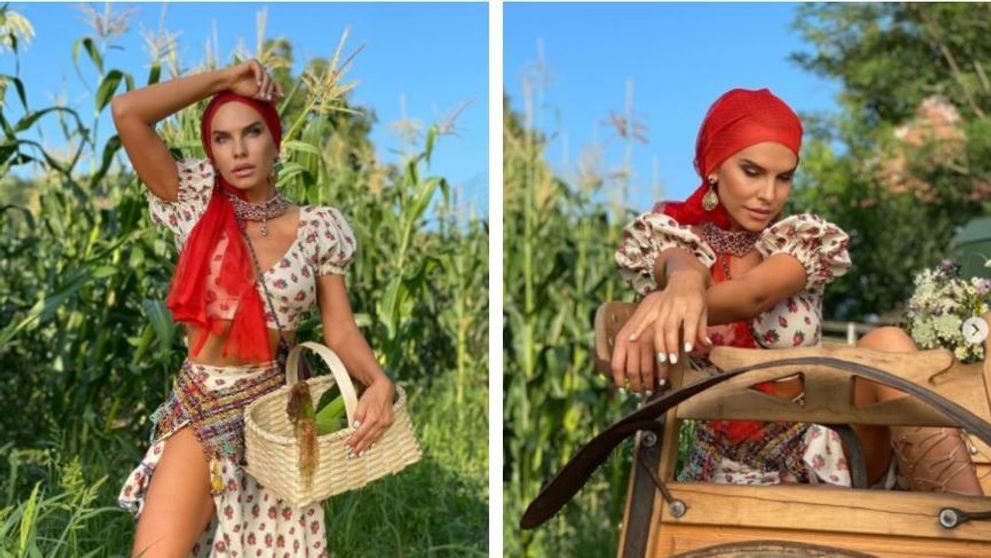 Anna Lesko, mai sexy ca niciodată, pe malul râului: 