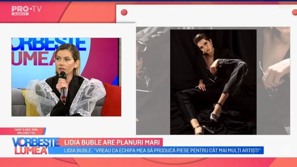 VIDEO Lidia Buble are planuri mari! Artista lucrează la un nou concept de show live