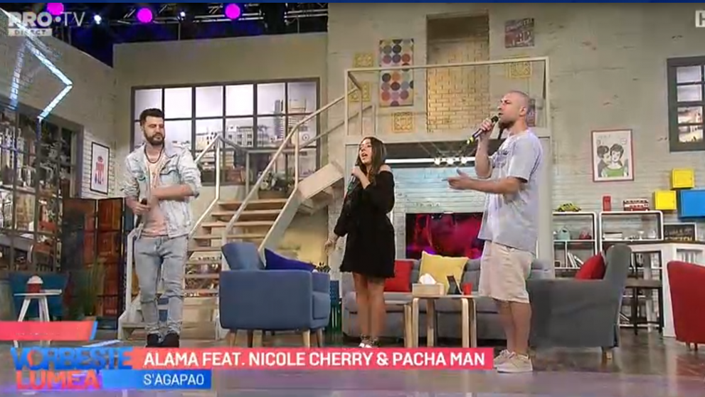 Nicole Cherry a lansat o nouă piesă alături de Pacha Man și Alama. Are peste 1 milion de vizualizări