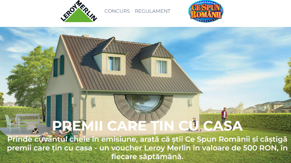 Concurs Ce spun românii. Prinde cuvântul cheie din emisiune și câștigă premii care țin cu casa!
