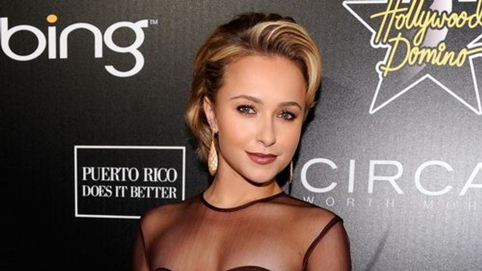 Hayden Panettiere, imbracata ca o baba la Gala Hollywood Domino! FOTO