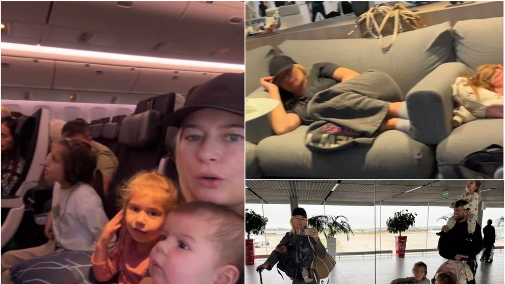 Laura Cosoi, cu cele 4 fetițe pe un zbor cu escală până în Thailanda. Fanele: “Mare curaj pe voi , să plecați la drum lung cu patru copii”