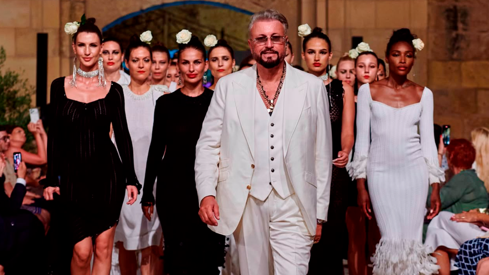 Cătălin Botezatu a prezentat trei colecții într-o seară  la  festivalul International Fashion Island în Malta