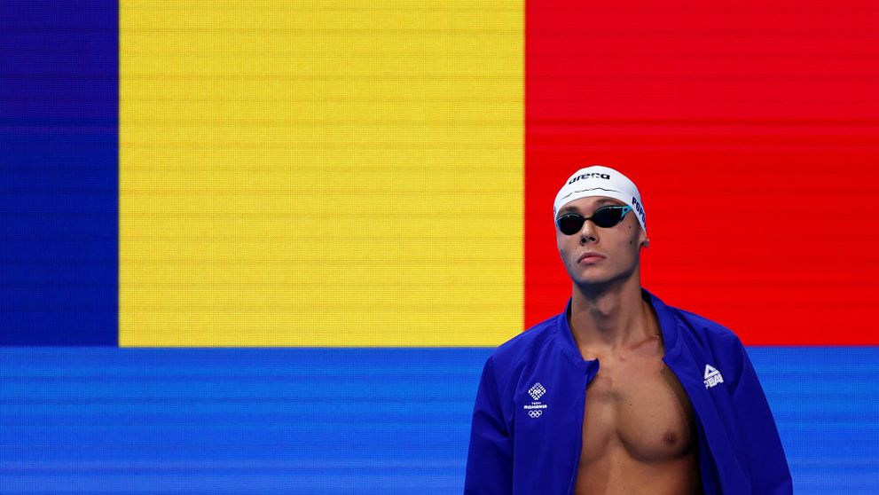 David Popovici este în finala olimpică la 100 metri liber, proba regină a înotului! Ora la care românul intră în bazin pentru o nouă medalie la Jocurile de la Paris