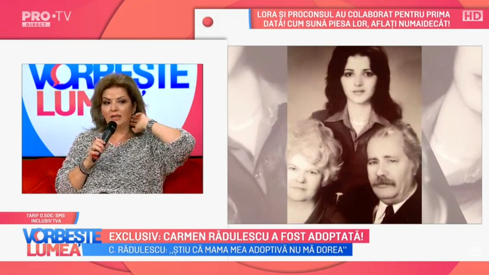 Exclusiv: Carmen Rădulescu a fost adoptată!