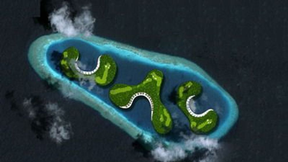 ASA o sa arate terenul de golf plutitor pe trei insule din Maldive in valoare de <span style=