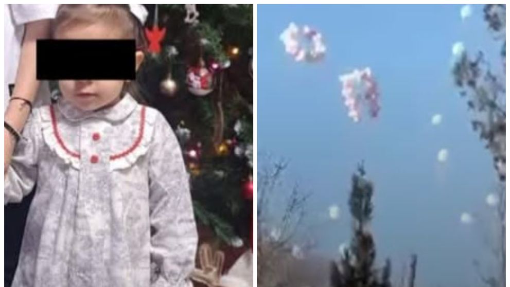Anastasia, micuța de nici doi anișori a fost condusă pe ultimul drum. Zeci de baloane s-au înălțat spre cer la Medgidia