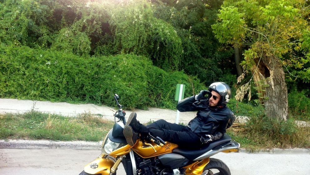 Gastronomia nu este singura lui pasiune. Chef FOA este un motociclist convins: 