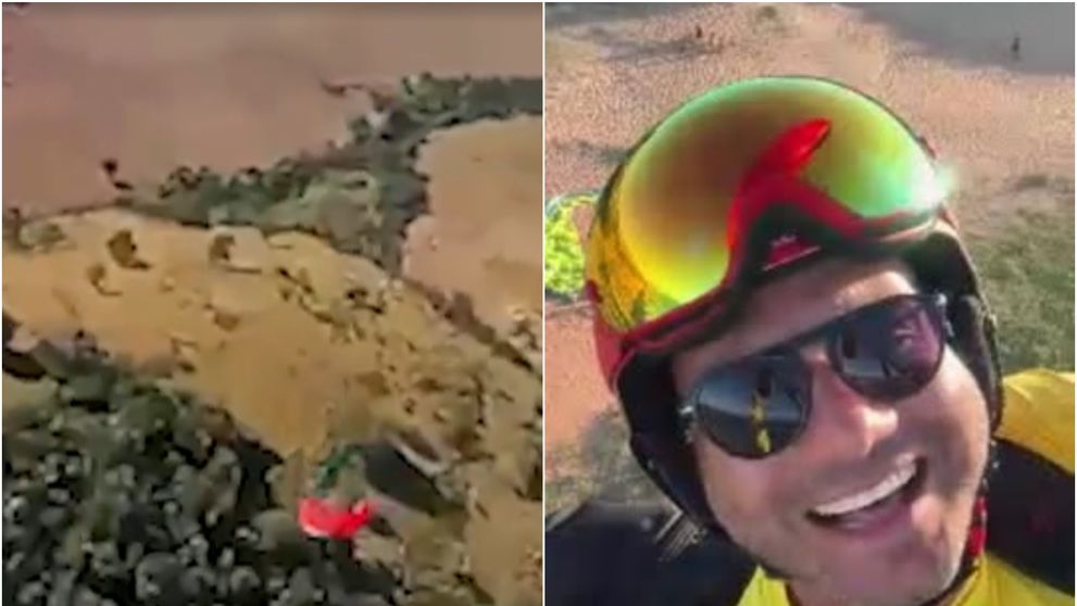 Momentul terifiant în care un parapantist pierde controlul aparatului de zbor și se prăbușește mortal. Imaginile surprinse de colegul său