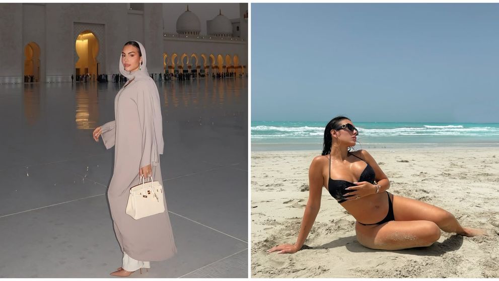 Georgina Rodriguez, milioane de like-uri, dar și val de comentarii răutăcioase după ce a apărut în costum de baie: „Rușine! Ieri în hijab, azi așa?!”
