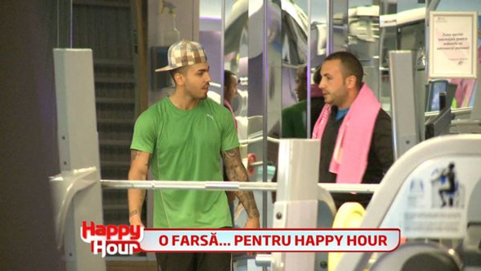 O farsa ... pentru Happy Hour! Alex Velea refuza sa fie pacalit