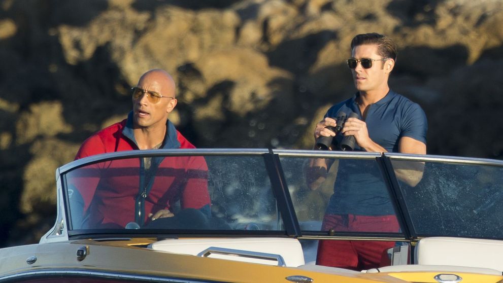 Filmul in care pana si figurantii arata ca niste top modele. Poze WOW din culisele noului Baywatch