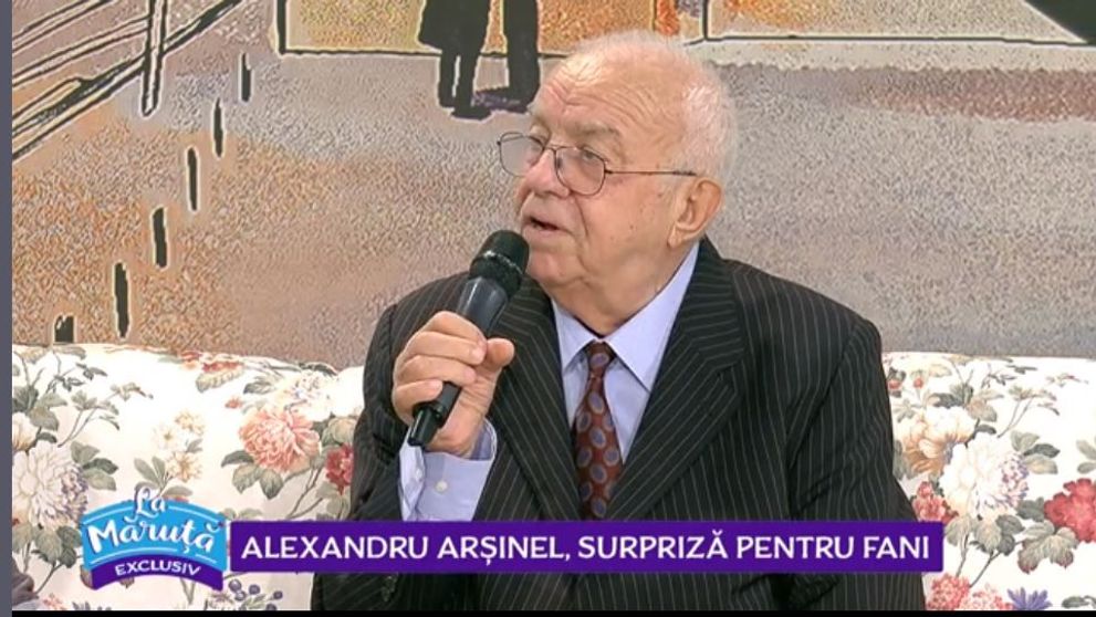 VIDEO Alexandru Arșinel, surpriză pentru fani