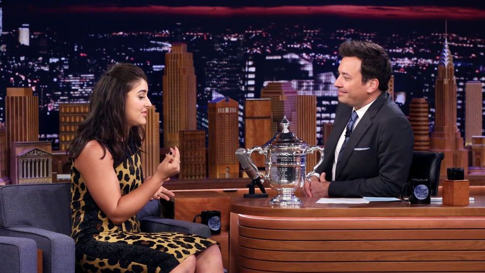 Bianca Andreescu, invitată în emisiunea lui Jimmy Fallon: 