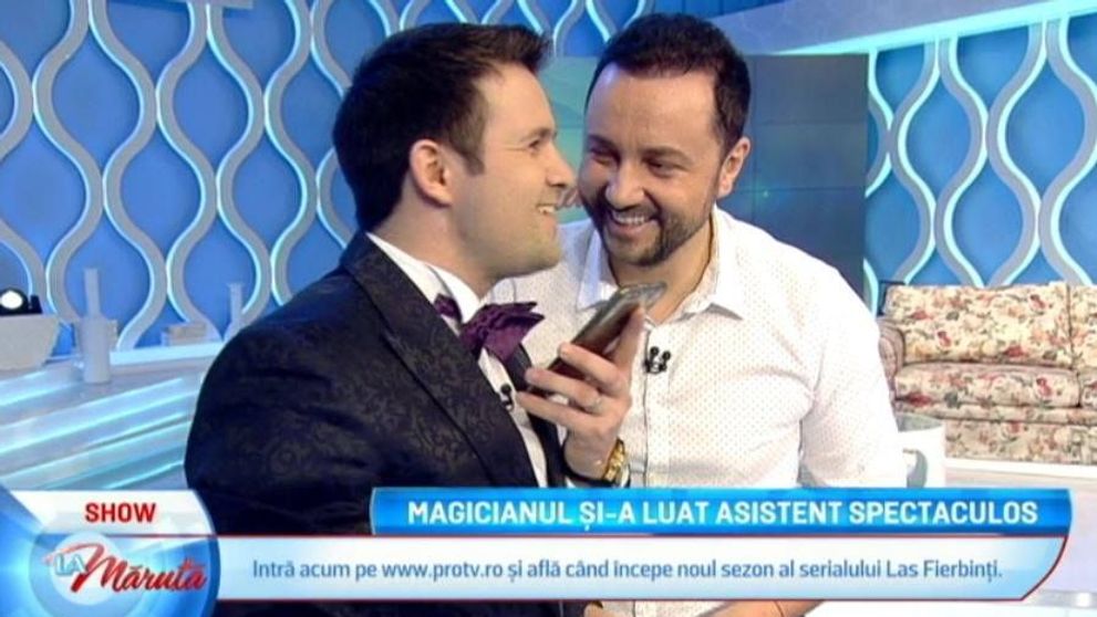 Si-a sunat mama in direct la TV si i-a dedicat un numar de magie. Trucul care a emotionat-o pe mama lui Robert Tudor