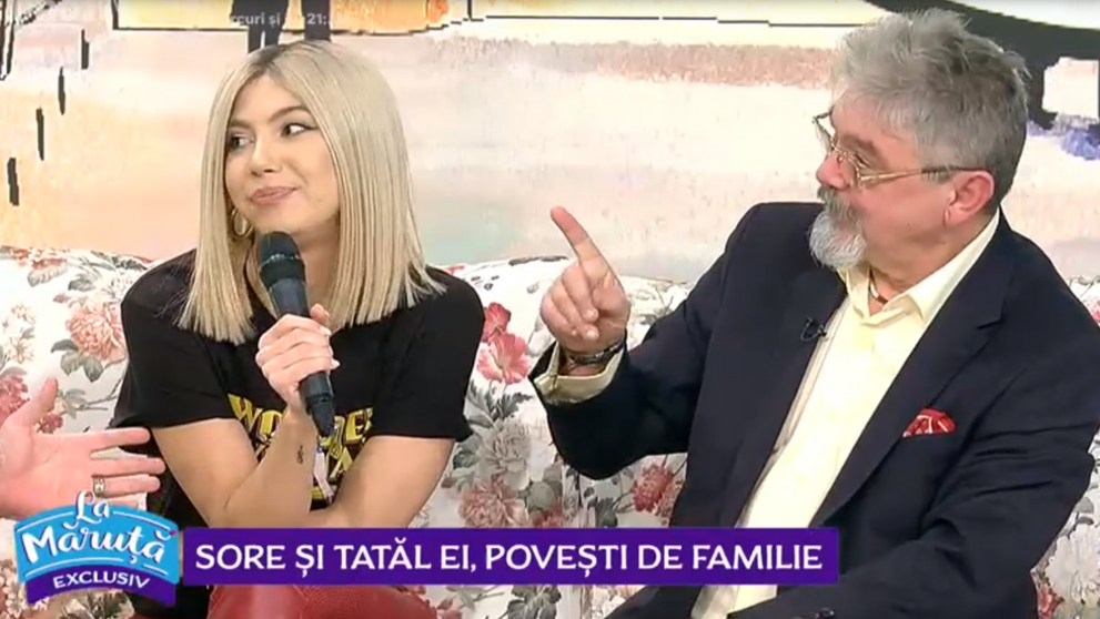 VIDEO Sore și tatăl ei, povești de familie