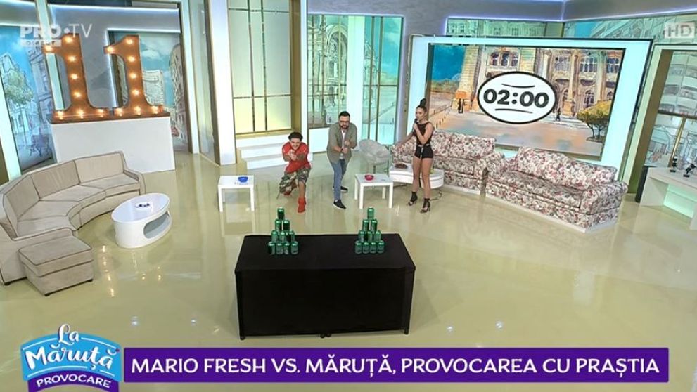 Mario Fresh față în față cu Cătălin Măruță. Cine a câștigat provocarea zilei