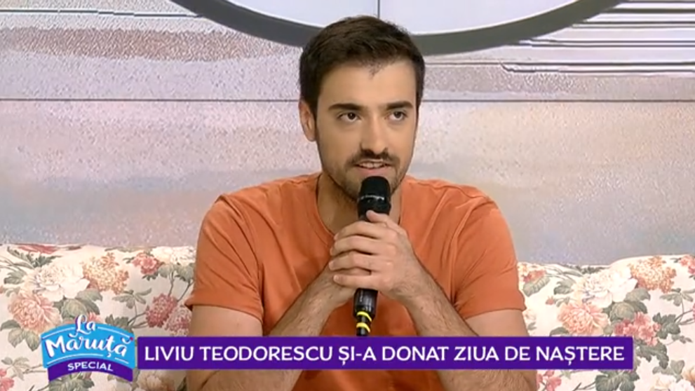 Liviu Teodorescu și-a donat ziua de naștere