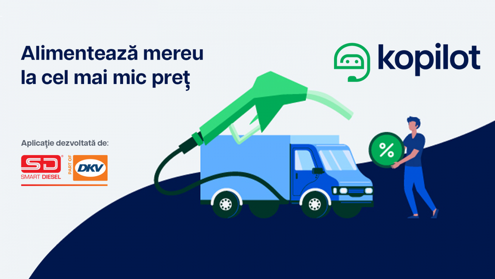 (P) A fost lansată Kopilot, prima aplicație din România care îți garantează că vei alimenta mereu la cel mai mic preț!