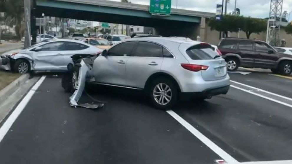 Un sofer a provocat un accident teribil, dupa care a incercat sa fuga de la locul faptei