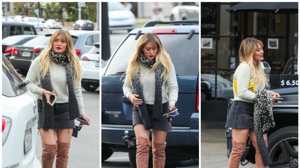 Hilary Duff, sexy si stilata pe strazile din Los Angeles. Cum a impresionat vedeta intr-o zi normala din viata ei
