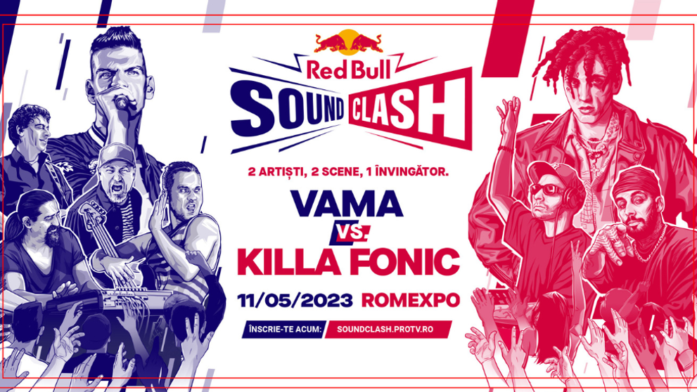 Câștigă o invitație dublă la Red Bull SoundClash cu VOYO!