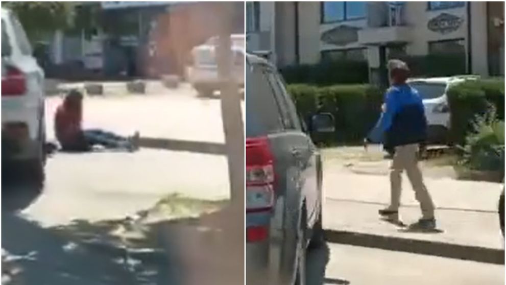 Scenă revoltătoare în Craiova! O femeie a fost lovită pe stradă de un bărbat necunoscut: „A dat-o cu capul de mașină!”