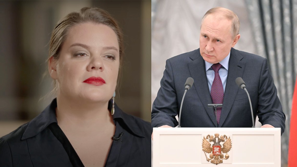 Actrița rusă Vera Polozkova l-a descris pe Vladimir Putin drept maniacul secolului XXI