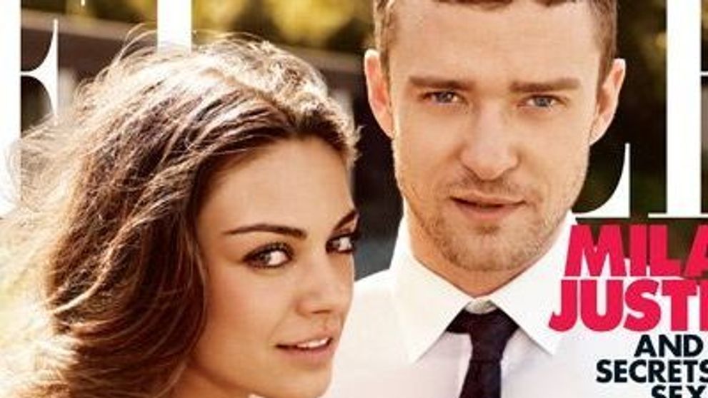 Justin Timberlake si Mila Kunis intr-un pictorial incendiar