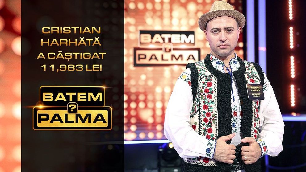 Cristian Harhătă a bătut palma cu banca pentru 11.983 de lei. Prima reacție după emisiune