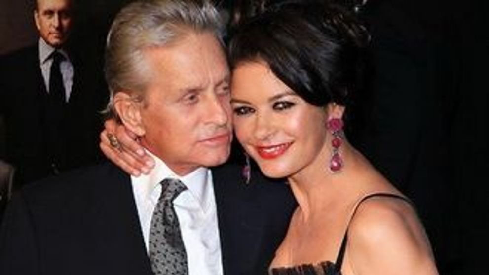 Michael Douglas si Catherine Zeta Jones, prima iesire dupa anuntul ca actorul are cancer!
