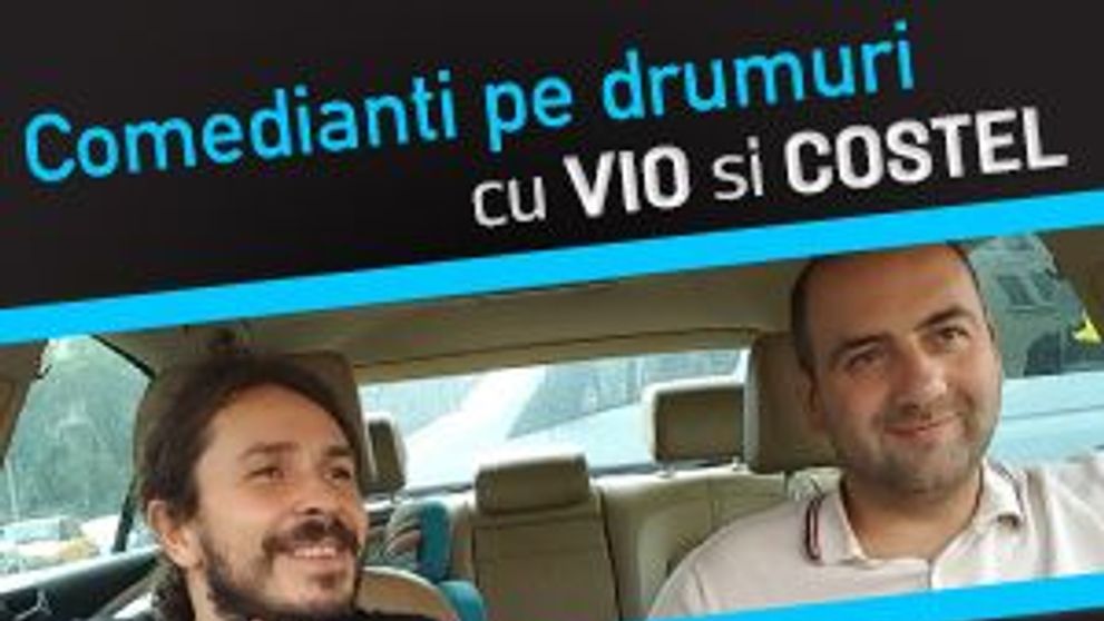 Vio si Costel revin pe Voyo cu un concept nou - comedie in masina