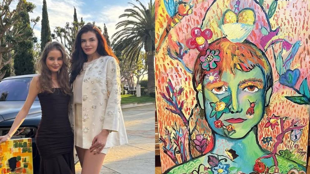 Irina Columbeanu, o mare artistă în devenire. Suma exorbitantă cu care a vândut un tablou pictat de ea când avea doar opt ani. Și-a transformat pasiunea în sursă de venit: „Fiecare pânză pe care o atingi spune o poveste”