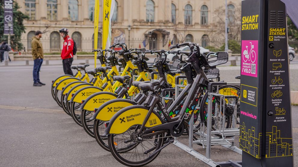 (P) 450 de biciclete noi de sharing și parcări publice pentru bucureșteni!