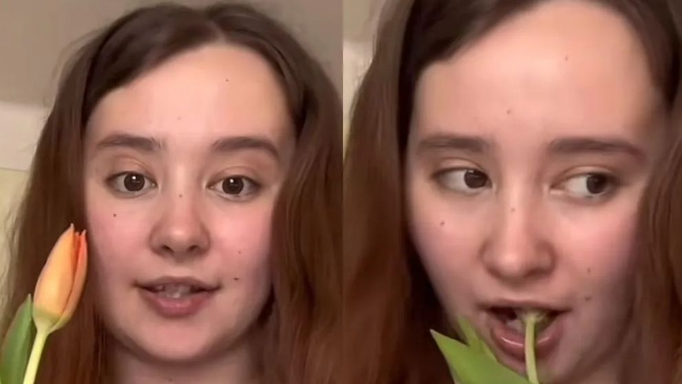 Ce a pățit Maria Karapa, cunoscută pe TikTok pentru preparatele controversate pe care le gătește, după ce a mâncat lalele. Trendul a devenit viral, însă poate provoca adevărate probleme de sănătate: „Mă doare...”