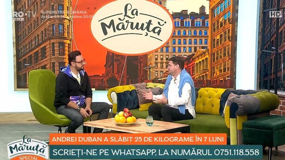 Andrei Duban e de nerecunoscut: a slăbit 25 de kilograme în 7 luni! Cum a reușit?