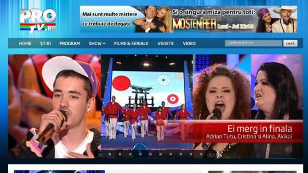 www.protv.ro un nou record de trafic! Sambata, 2 aprilie, a fost cel mai vizitat site romanesc!